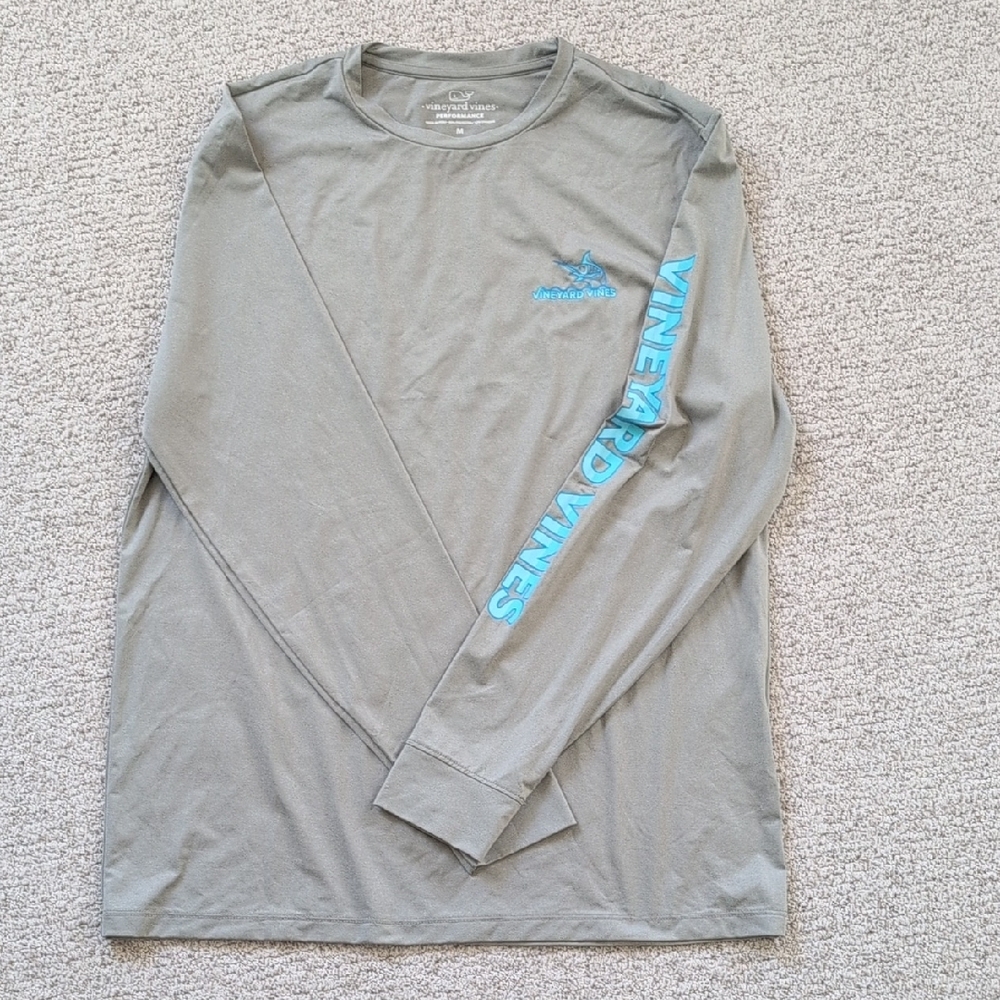 Vineyard Vines Gray Long Sleeve Shirt